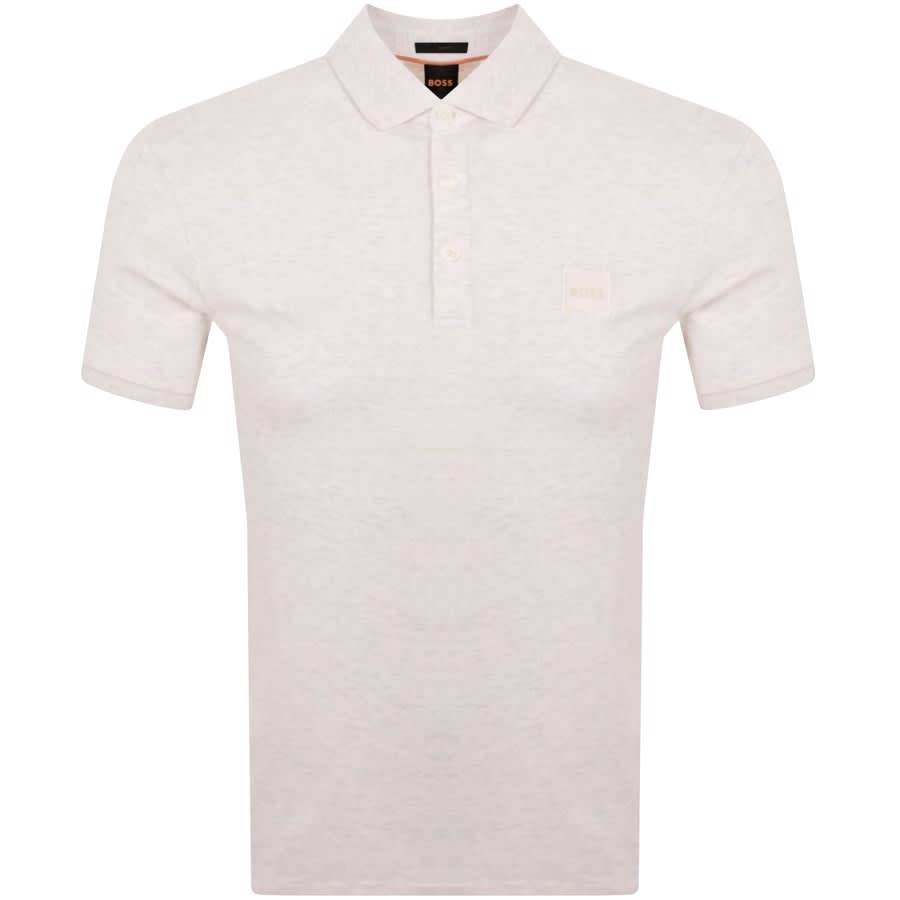 BOSS Passenger Polo T Shirt Beige | Mainline Menswear