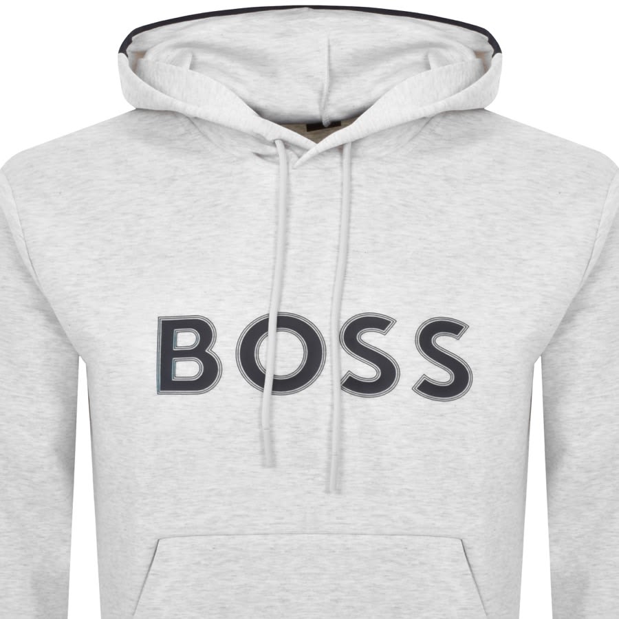 Boss soody online hoodie grey
