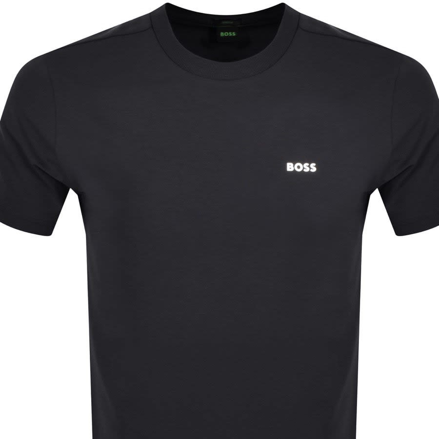 Hugo boss navy t shirt hot sale