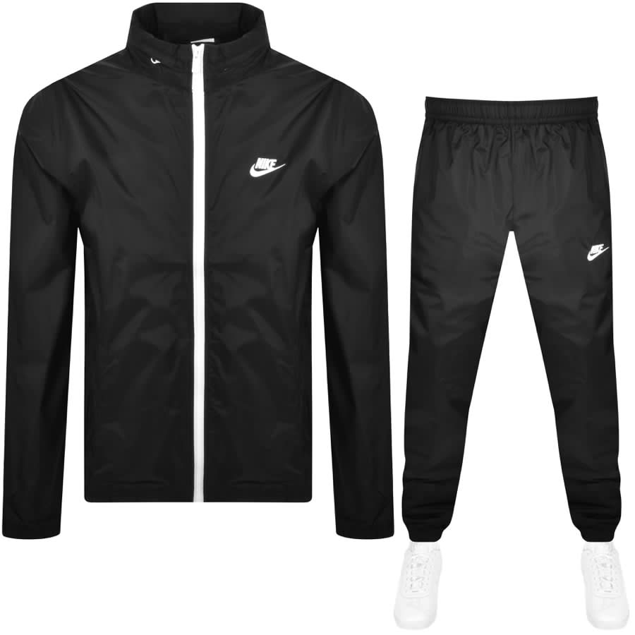 Nike Club Tracksuit Black | Mainline Menswear