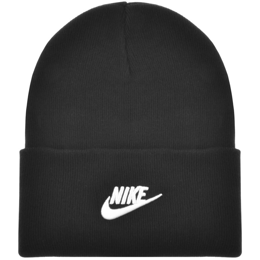 Nike Futura Cuffed Knit Beanie Hat Black | Mainline Menswear