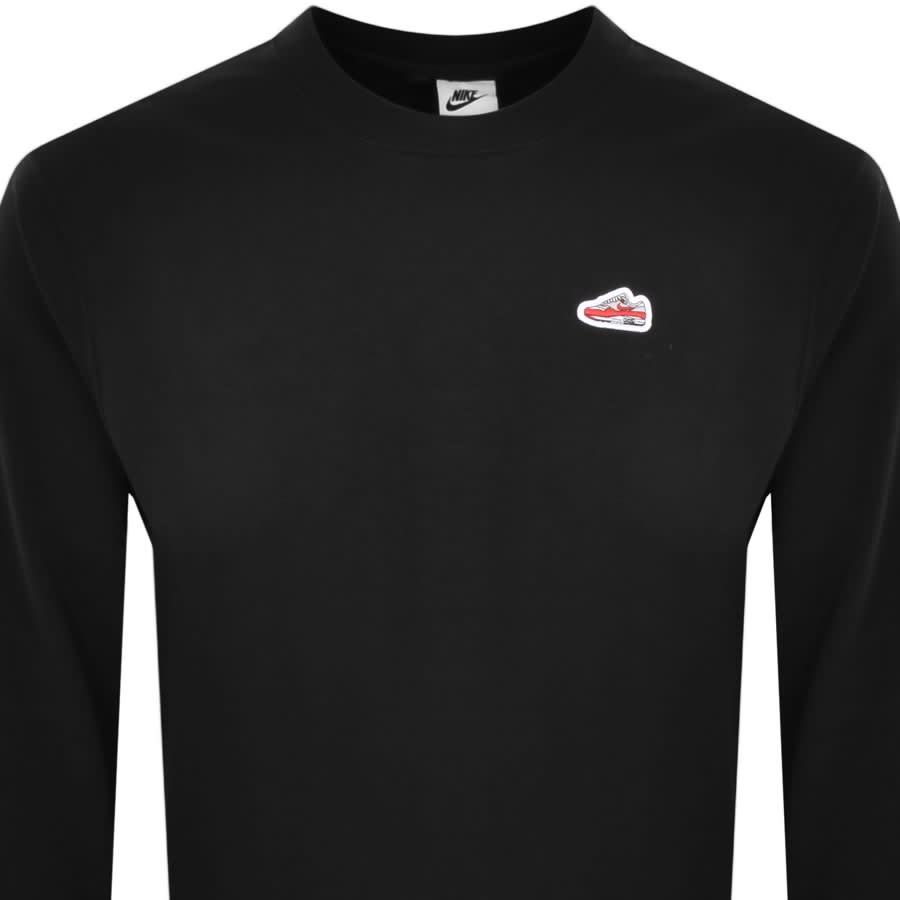 Nike Extend AM1 Crew Neck Sweatshirt Black Mainline Menswear