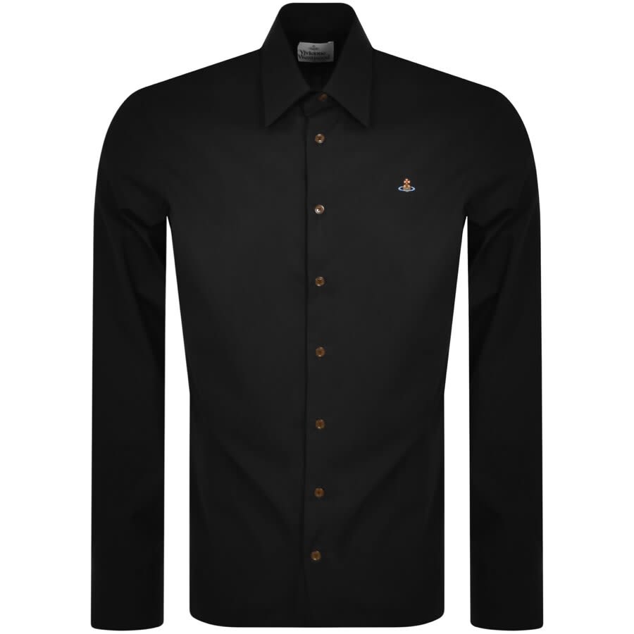 Vivienne Westwood Long Sleeved Shirt Black | Mainline Menswear