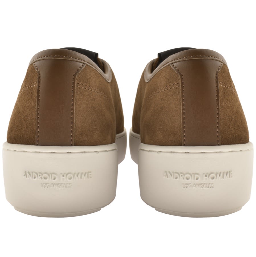 Android homme mid top suede trainers shop
