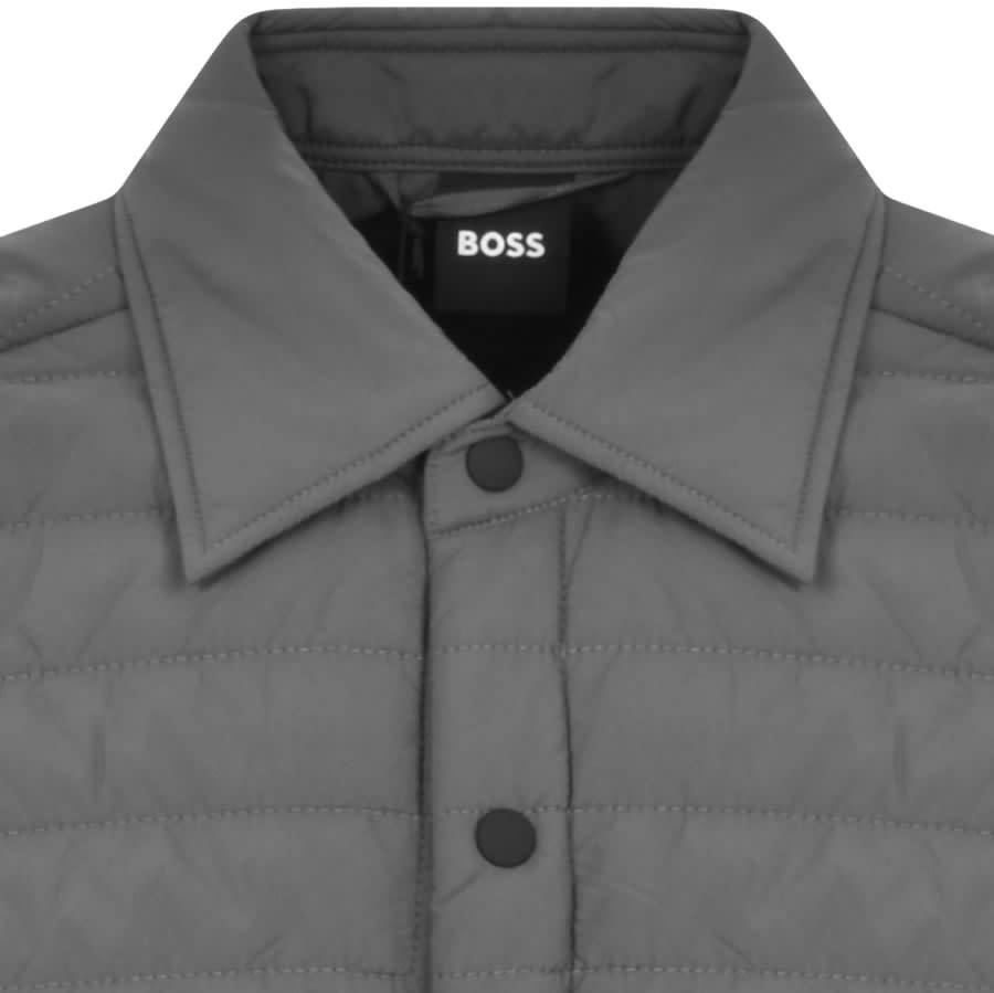 BOSS P Olson Padd Jacket Grey Mainline Menswear United States