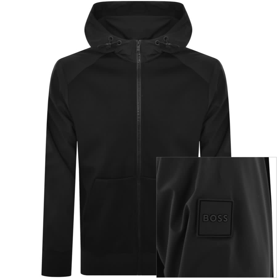 Boss mens hoodie deals