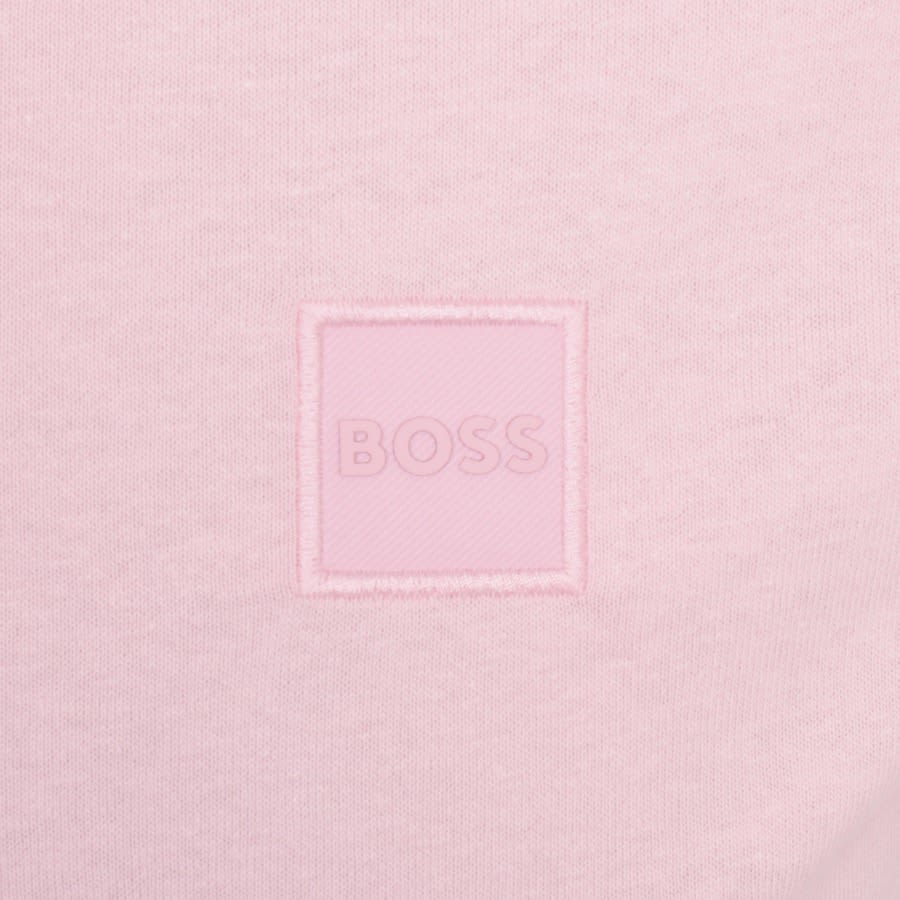BOSS Tales T Shirt Pink Mainline Menswear Canada