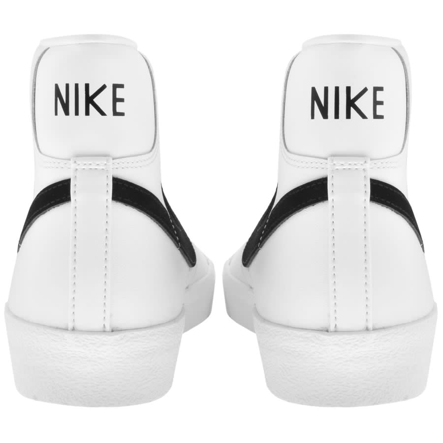 Blazer hi top white black