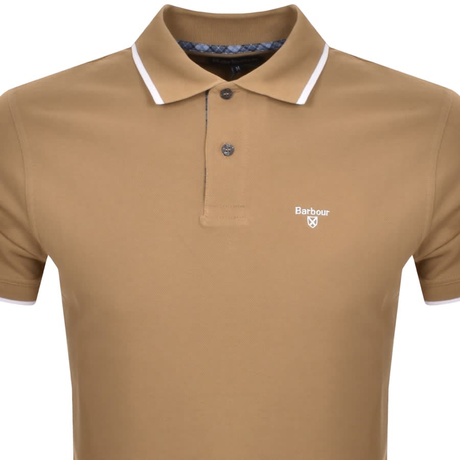 Barbour polo sale Brown