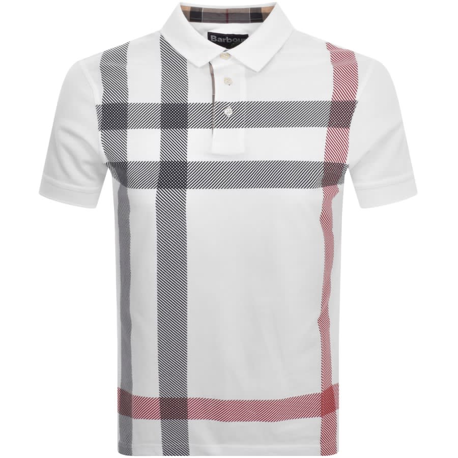 Barbour Blaine Polo T Shirt White | Mainline Menswear