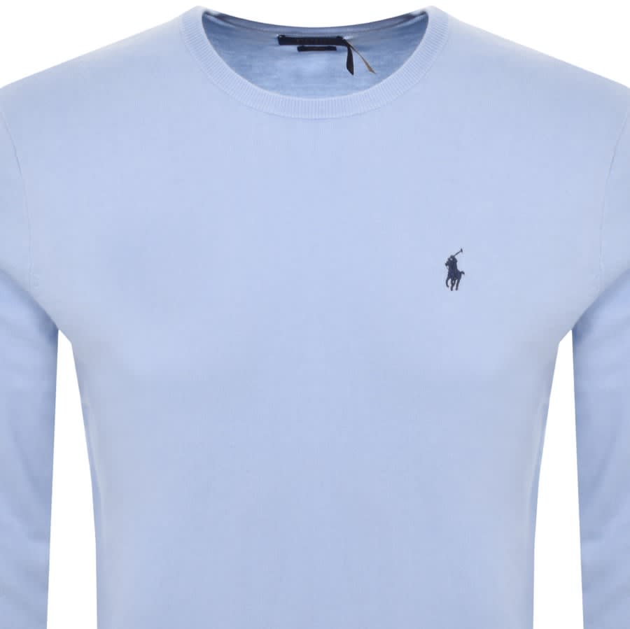 Ralph lauren light blue jumper clearance