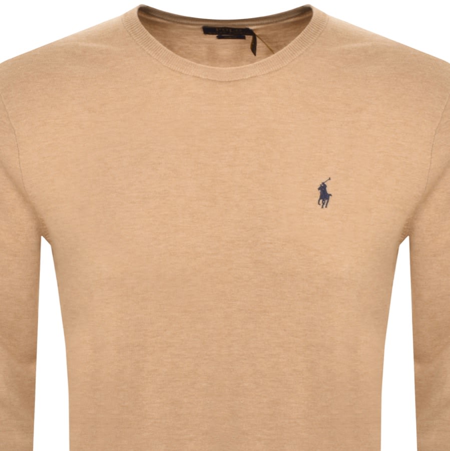 Brown ralph lauren online jumper