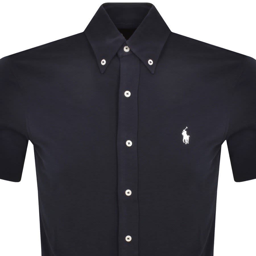 Ralph lauren featherweight top mesh shirt navy