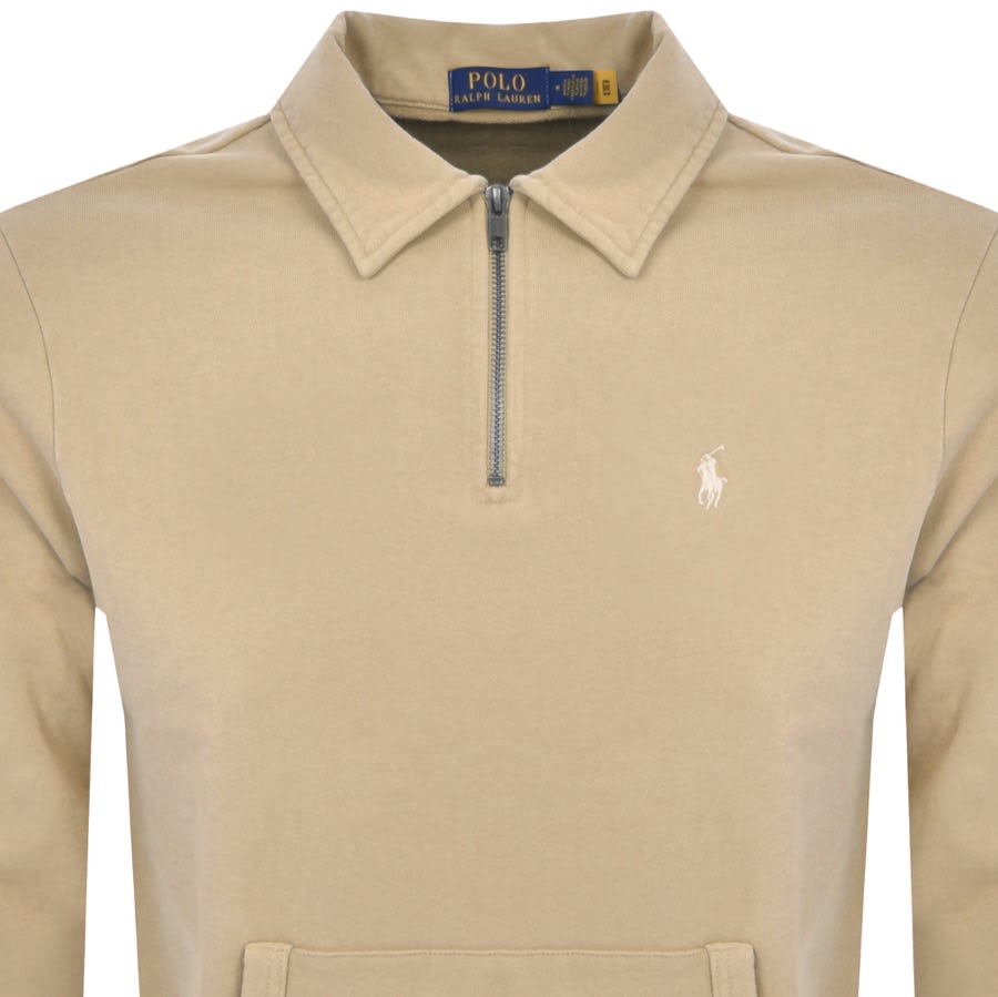 Half zip sweatshirt outlet ralph lauren