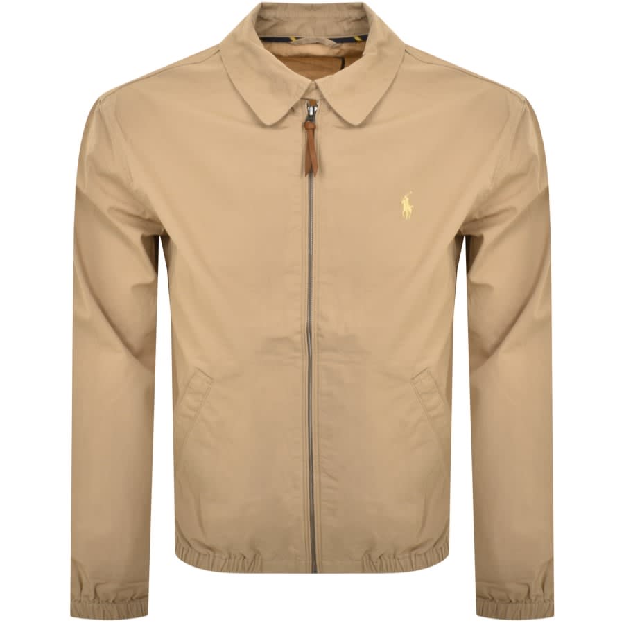 Ralph Lauren Bayport Windbreaker Jacket Khaki | Mainline Menswear