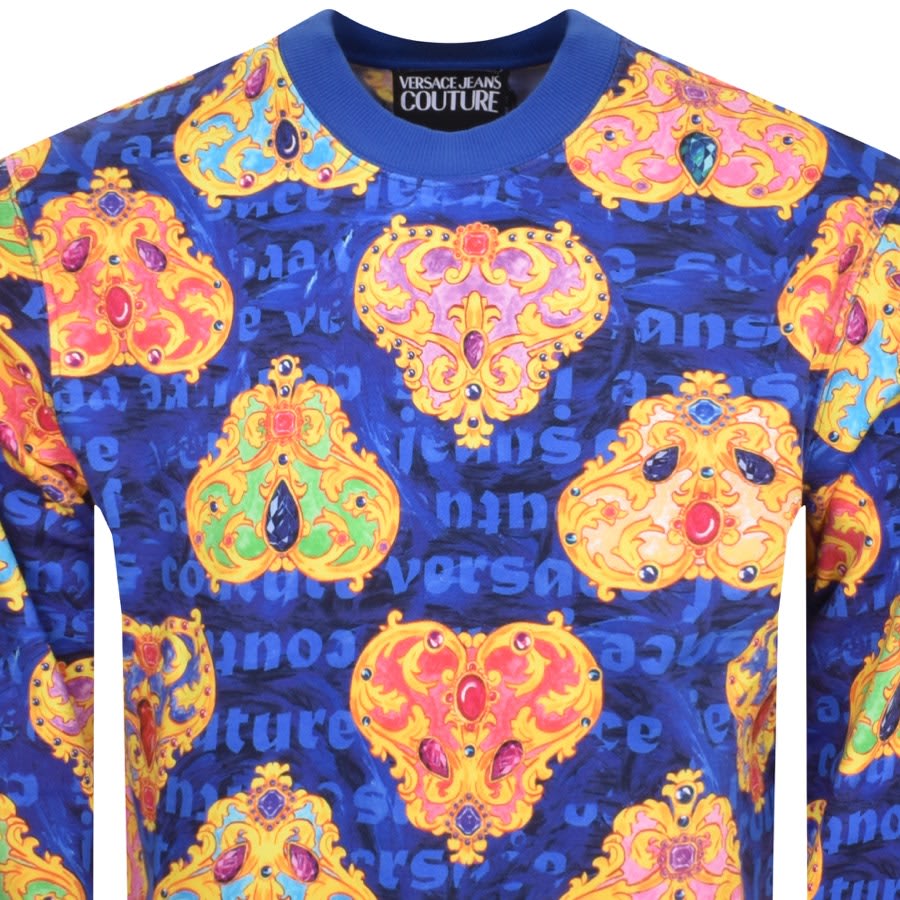Versace clearance sweatshirt blue