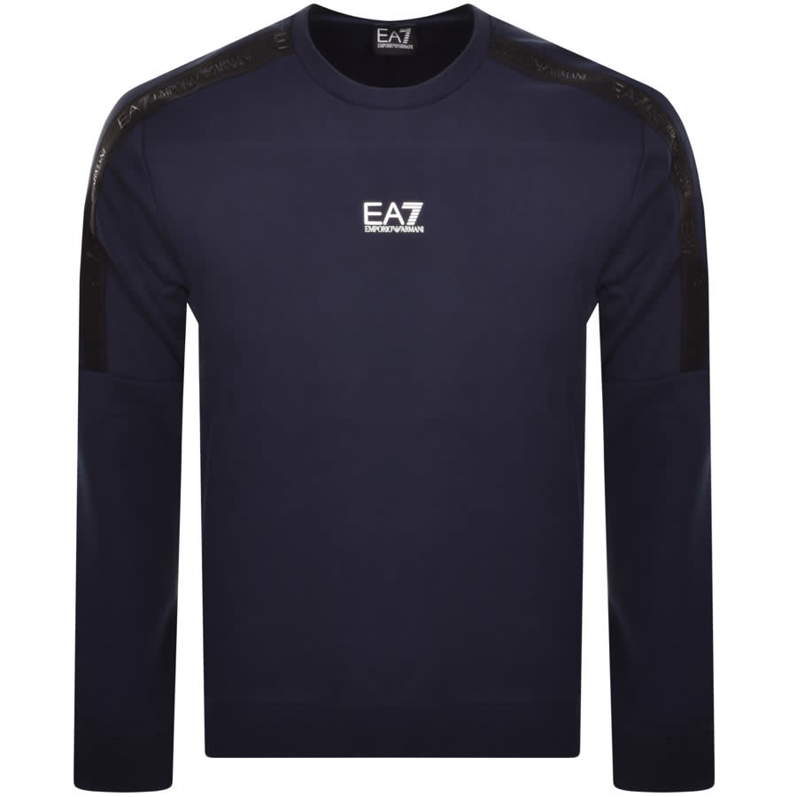 Ea7 outlet sweatshirt navy