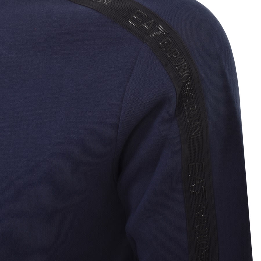 Navy armani hoodie sale