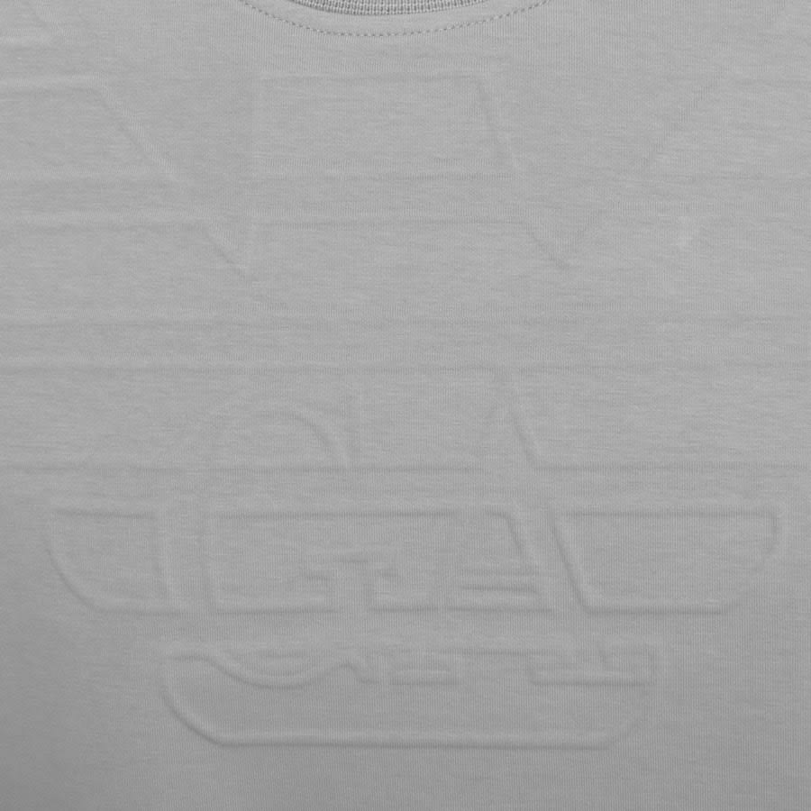 Emporio Armani Crew Neck Logo Sweatshirt Grey