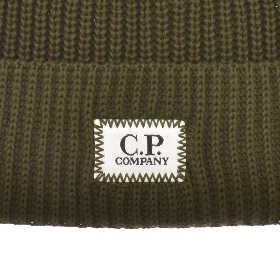 CP Company Goggle Beanie Hat Khaki Mainline Menswear Canada
