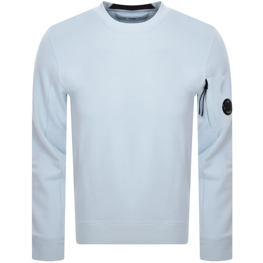 Light blue cp company sweatshirt hotsell