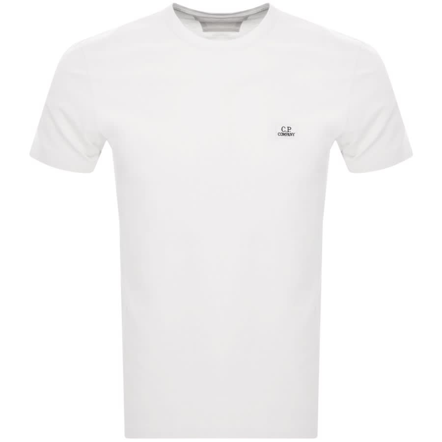 White cp company t shirt hotsell