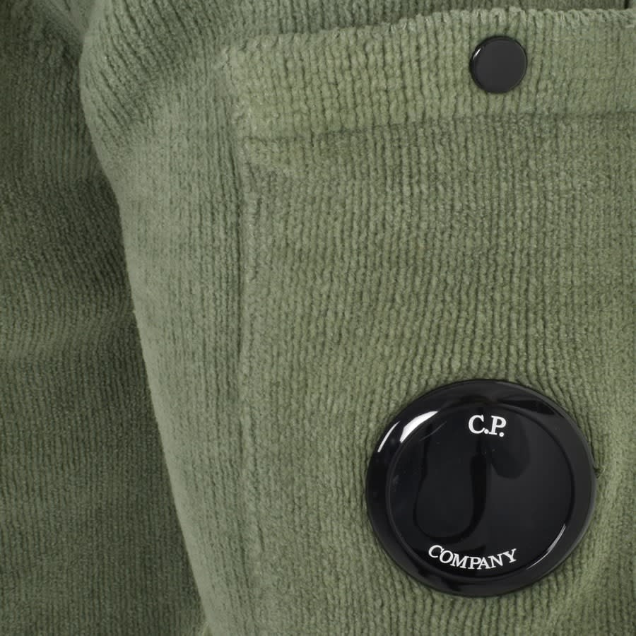 CP Company Chenille Knit Jumper Green