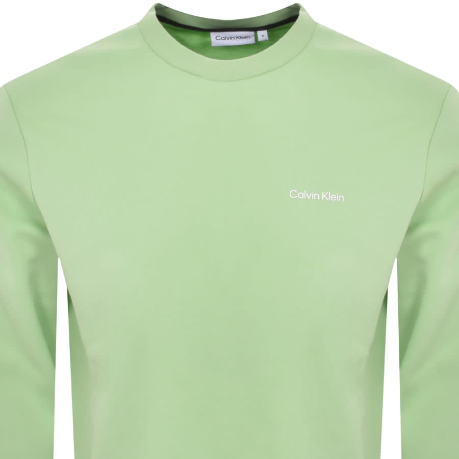 Calvin klein sweatshirt green outlet