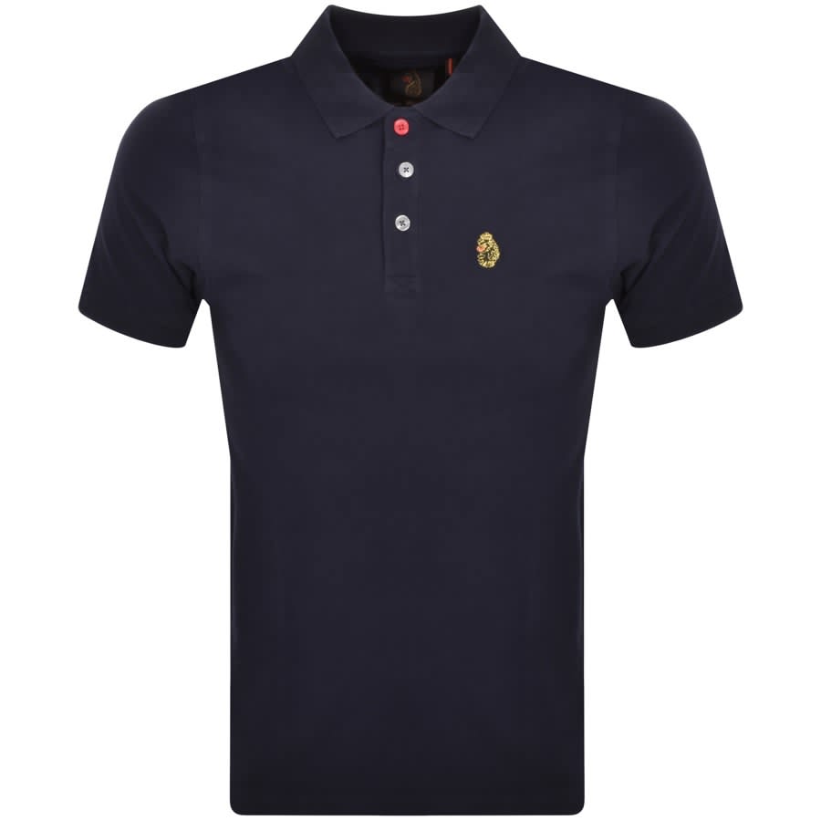 Luke 1977 New Mead Polo T Shirt Navy | Mainline Menswear