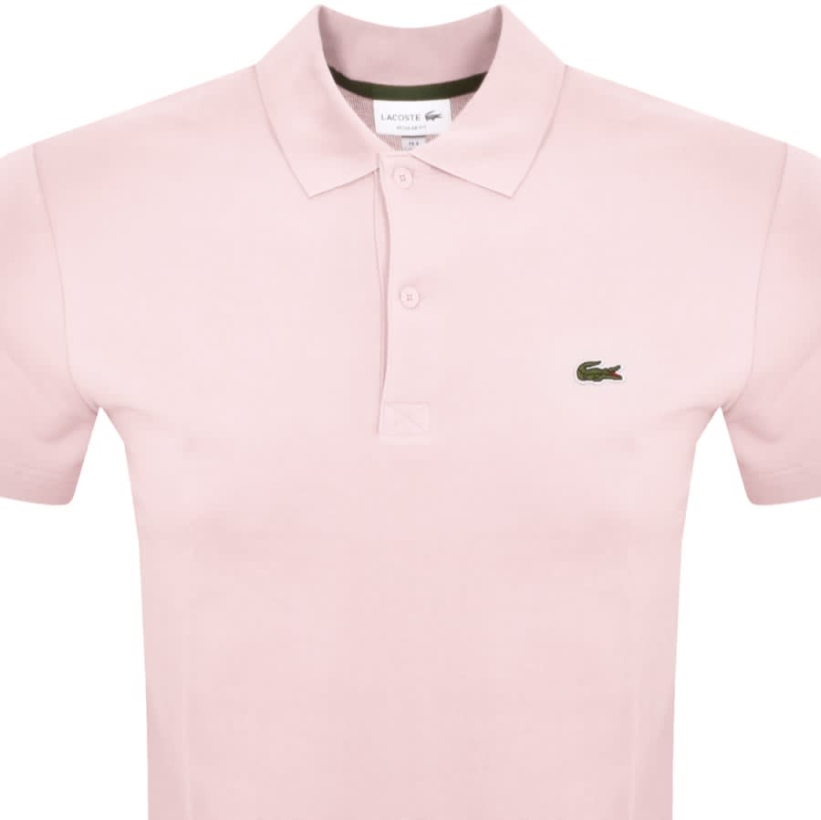 Lacoste polo shop shirts pink