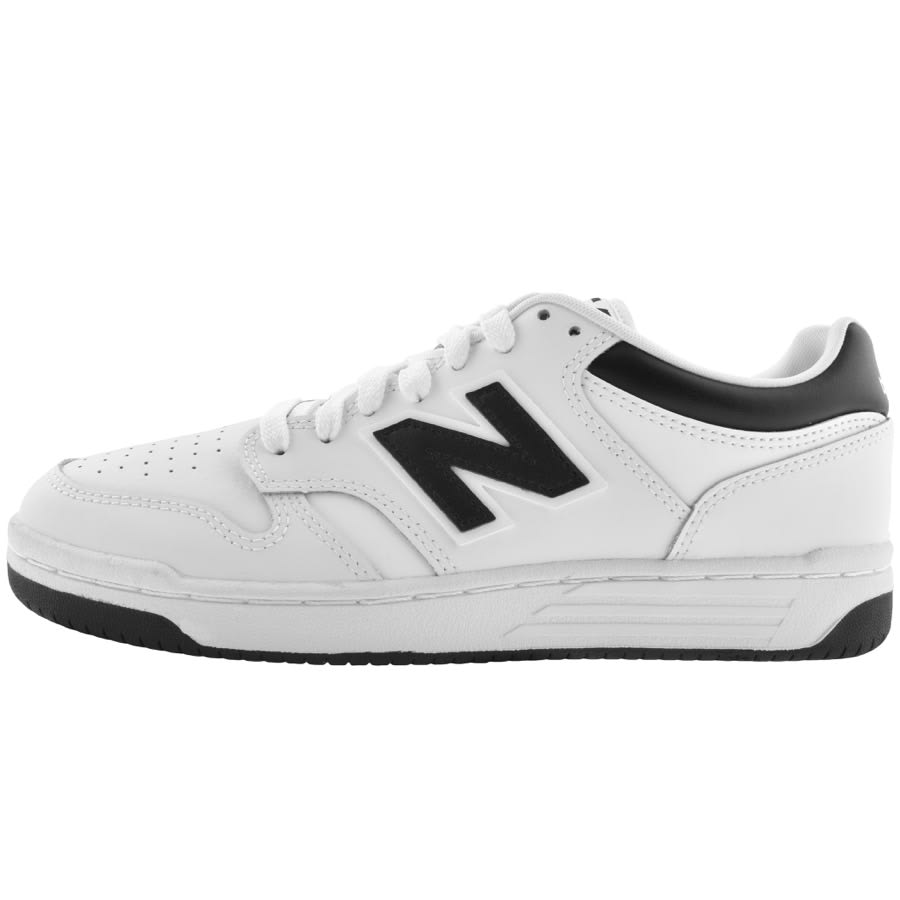 New Balance 480 Trainers White | Mainline Menswear