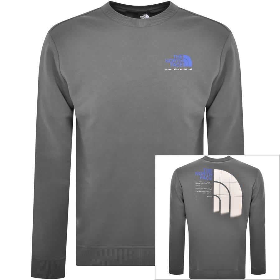 North face men's crew sweatshirt discount