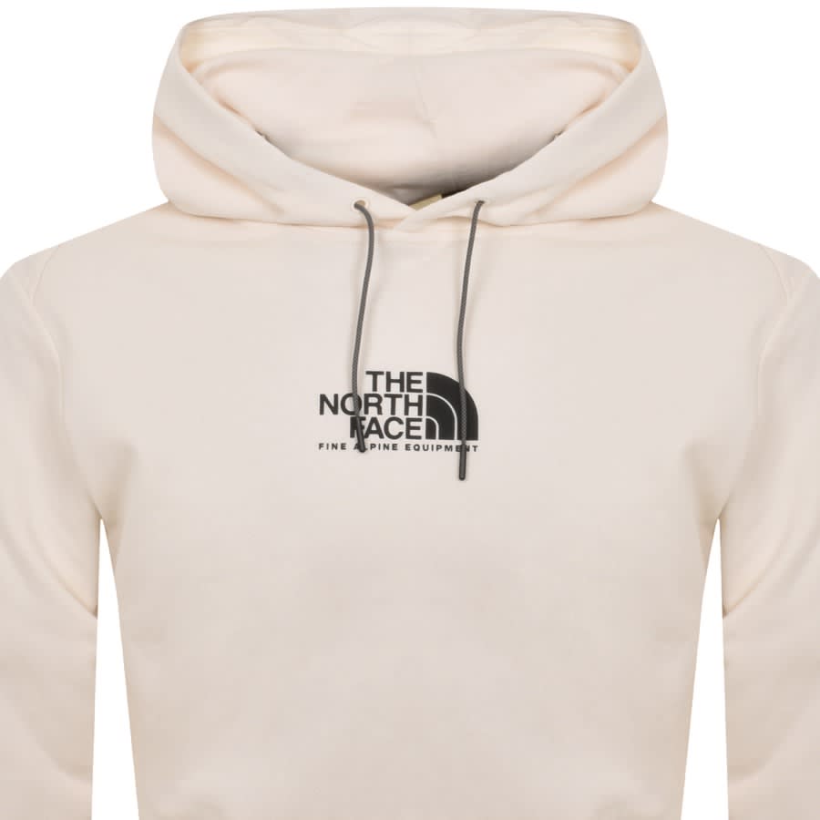 North face shop cream hoodie