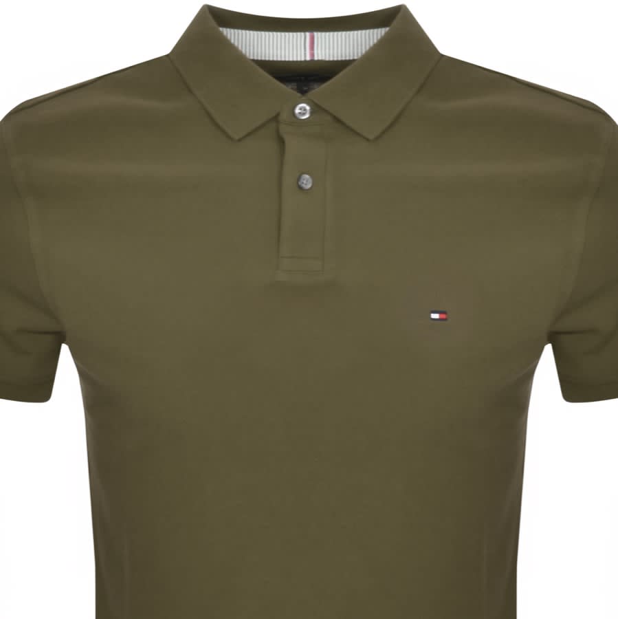 Tommy hilfiger green shop polo