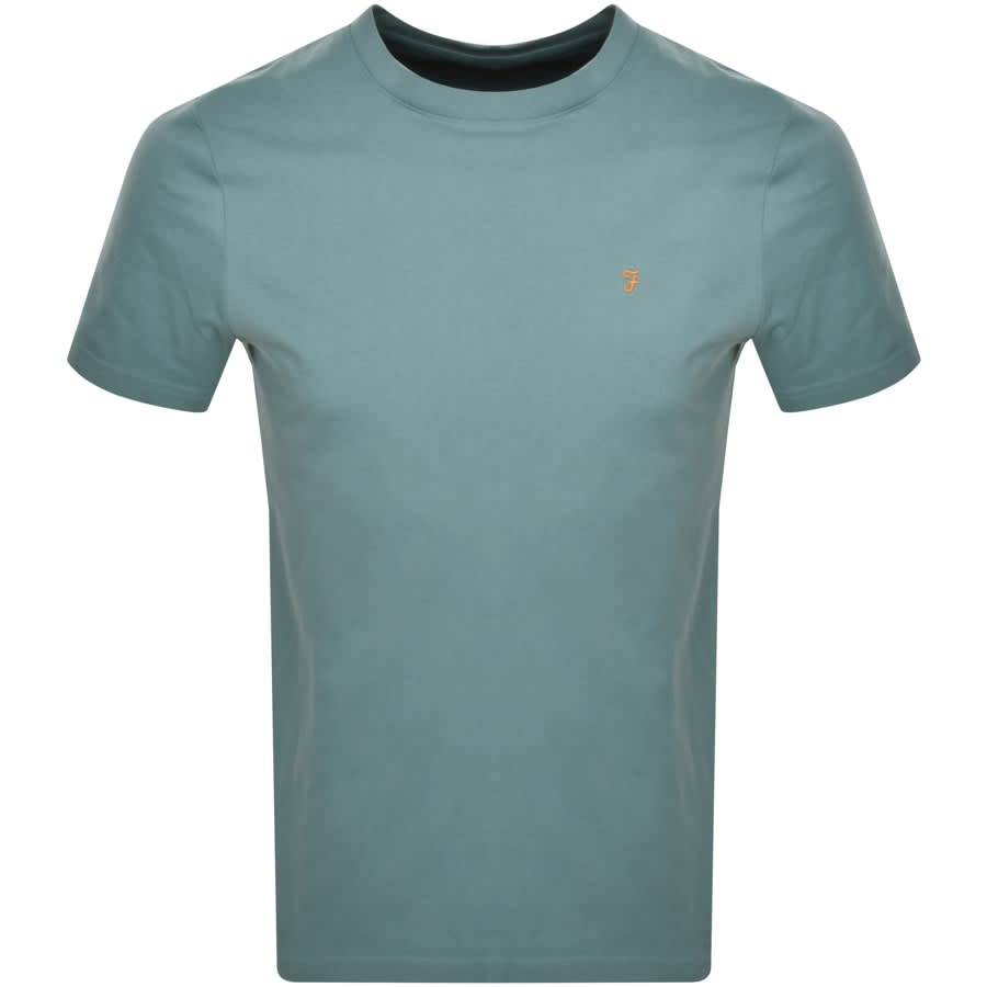 Farah Vintage Danny T Shirt Blue | Mainline Menswear