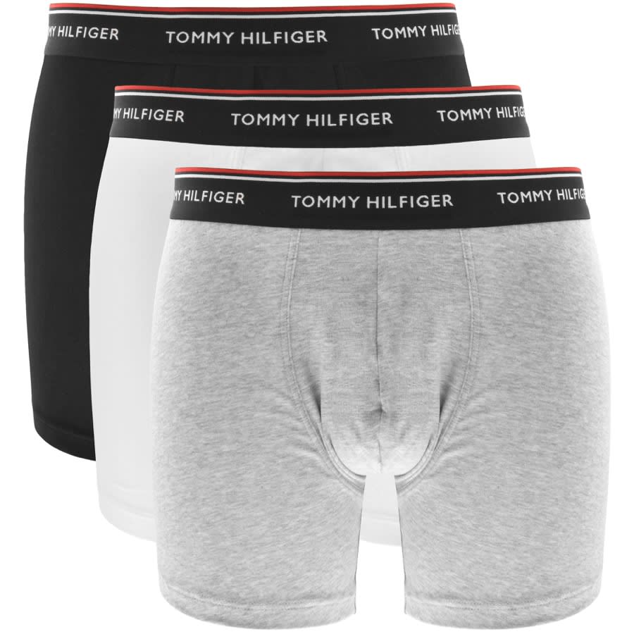 Tommy Hilfiger Underwear 3 Pack Trunks Black
