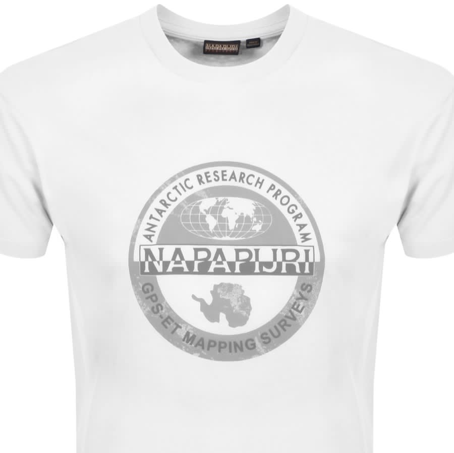 Napapijri t shirt grey hot sale