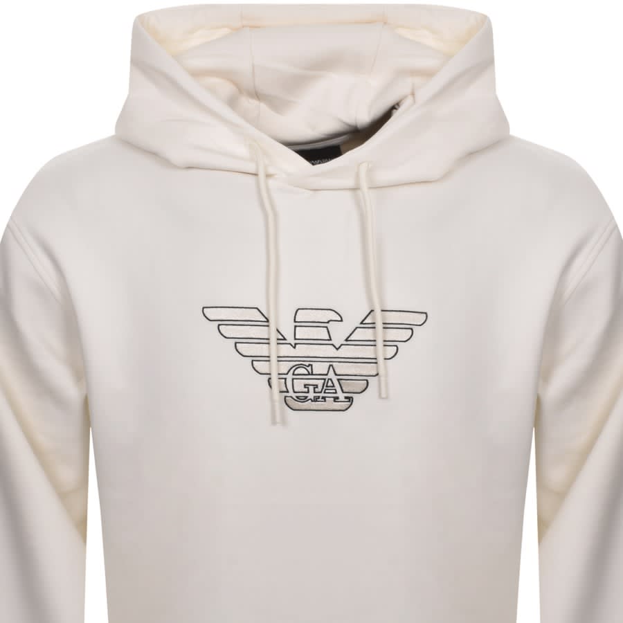 Armani hotsell hoodie white
