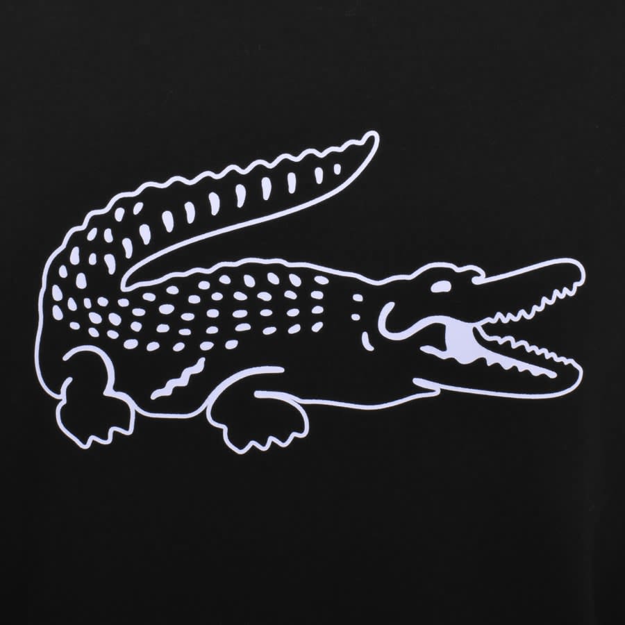 Lacoste logo white top