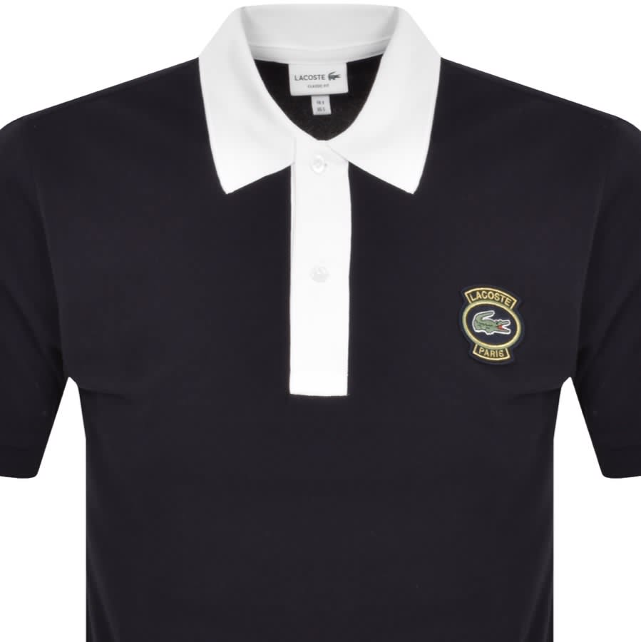 Black and gold lacoste shirt new arrivals