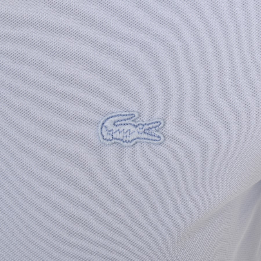 Lacoste Crew Neck Pique T Shirt Blue