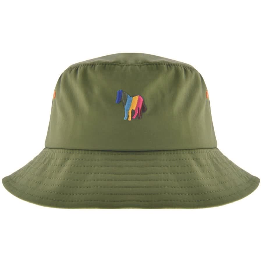 Paul Smith Broad Zebra Bucket Hat Green Mainline Menswear United