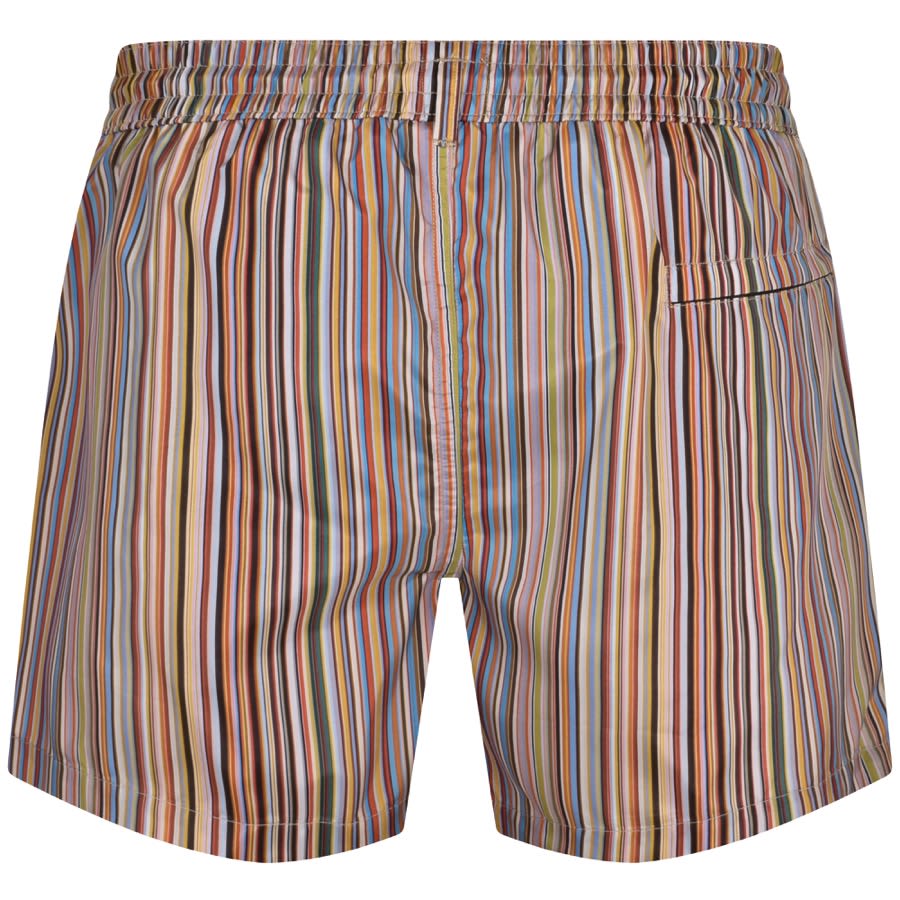 Paul Smith Stripe Swim Shorts Red Mainline Menswear Australia