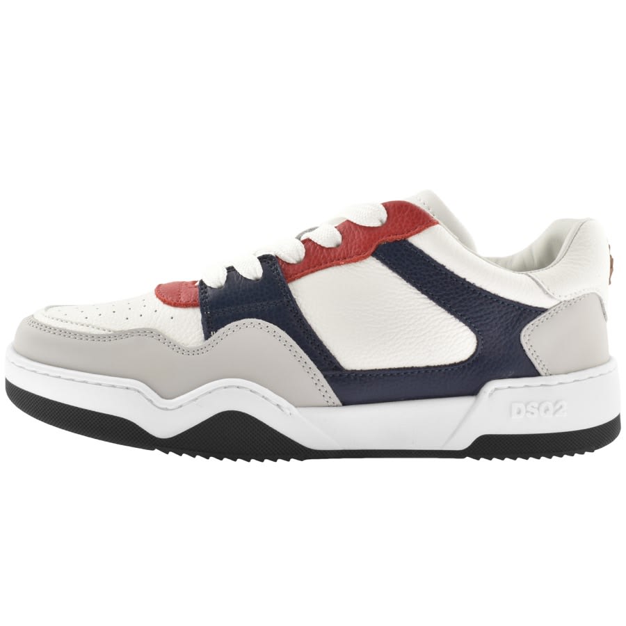DSQUARED2 Spiker Trainers White Mainline Menswear Canada