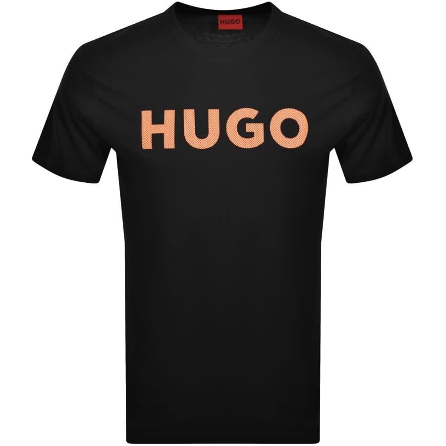 HUGO Dulivio U242 T Shirt Black Mainline Menswear Ireland