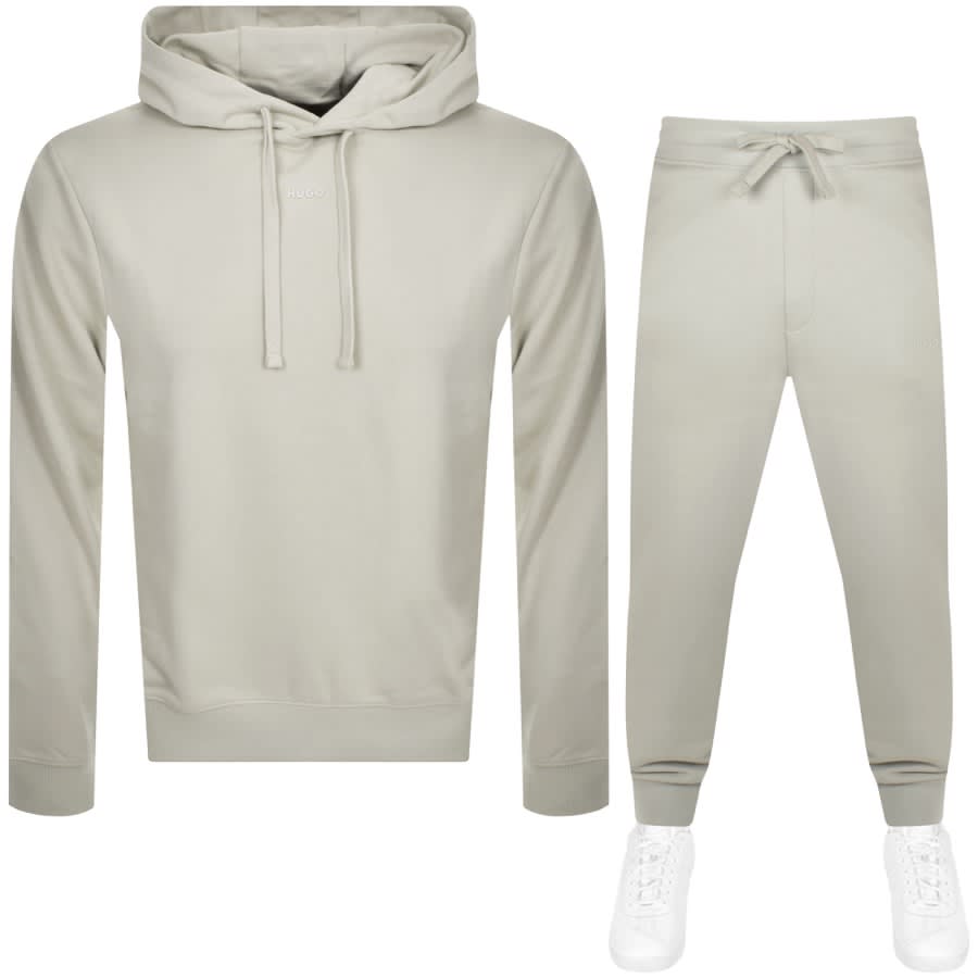 HUGO Logo DapoDayote Tracksuit Grey | Mainline Menswear