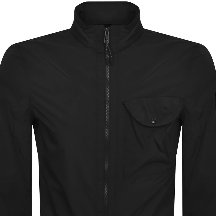 Belstaff Quarter Overshirt Black Mainline Menswear