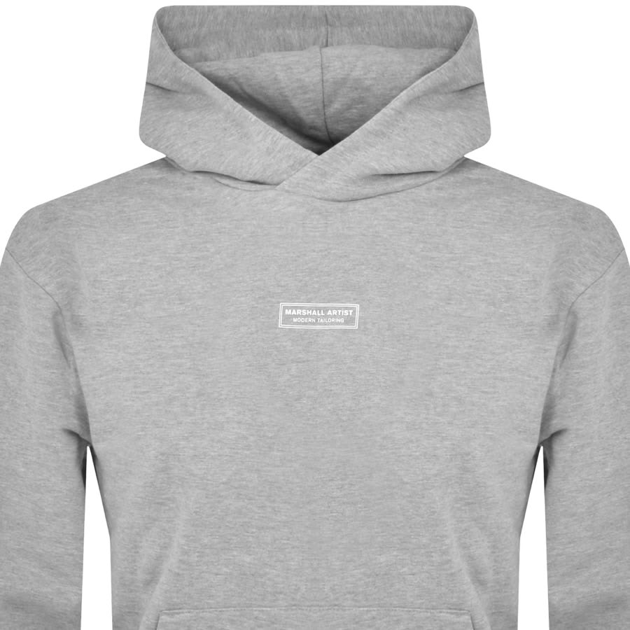 White marshall top artist hoodie