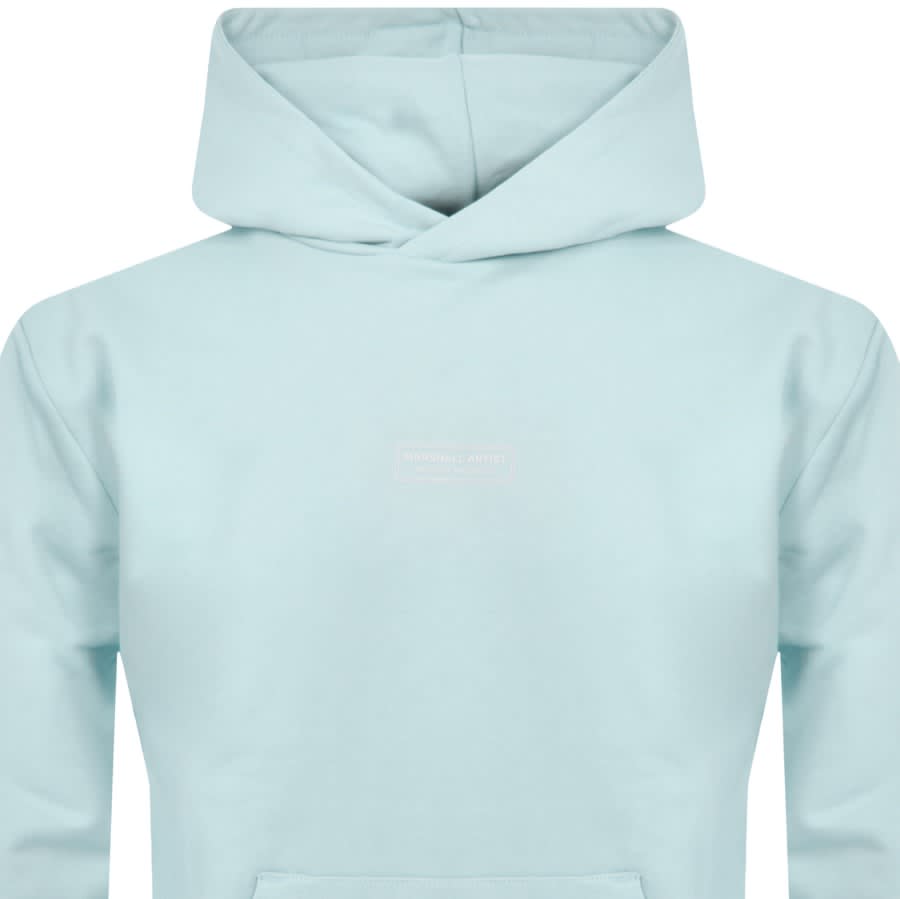 Marshall artist hoodie white top