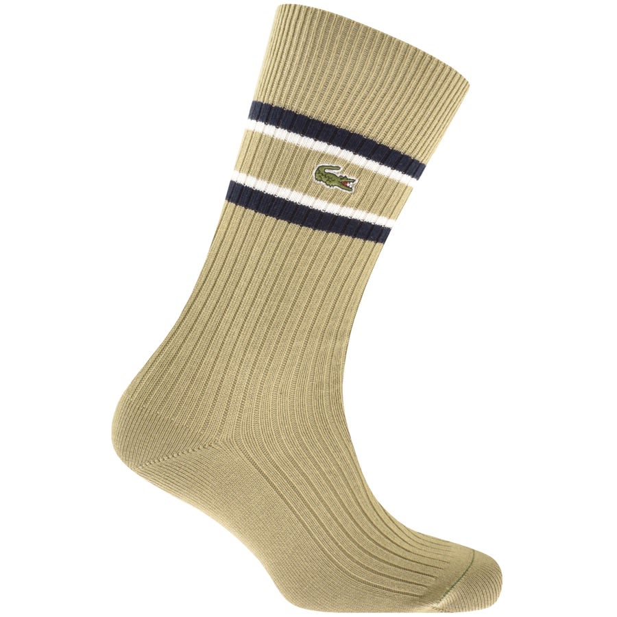 Lacoste Three-Pack Logo-Embroidered Cotton-Blend Socks
